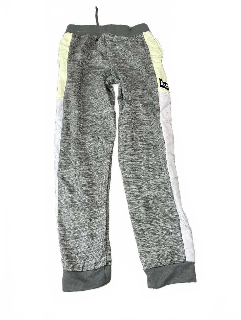 Nike Kids Therma-Fit Sweatpants Gray White XL